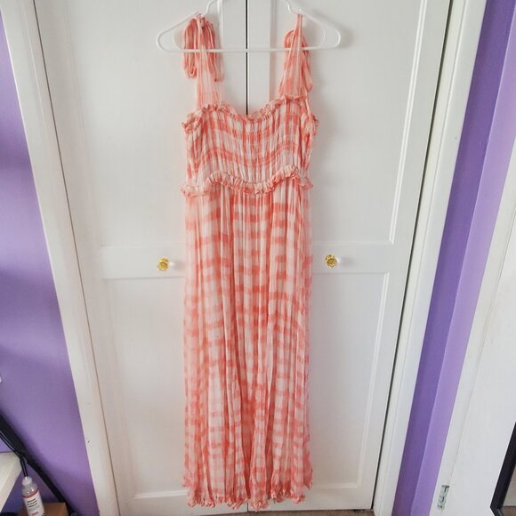 Free People Pink Maxi Dress - Picture 2 of 6